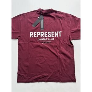 Represent Owners Club T-Shirt - Maroon Small